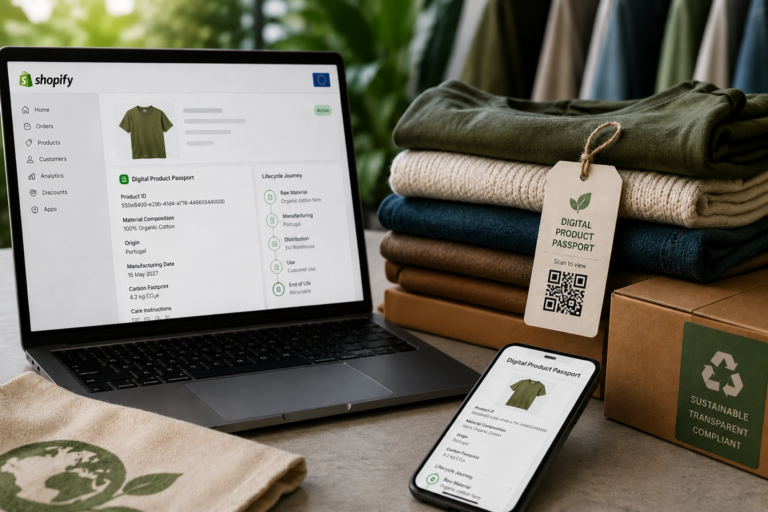 Digital Product Passport (DPP) Guide for Shopify Merchants in 2027