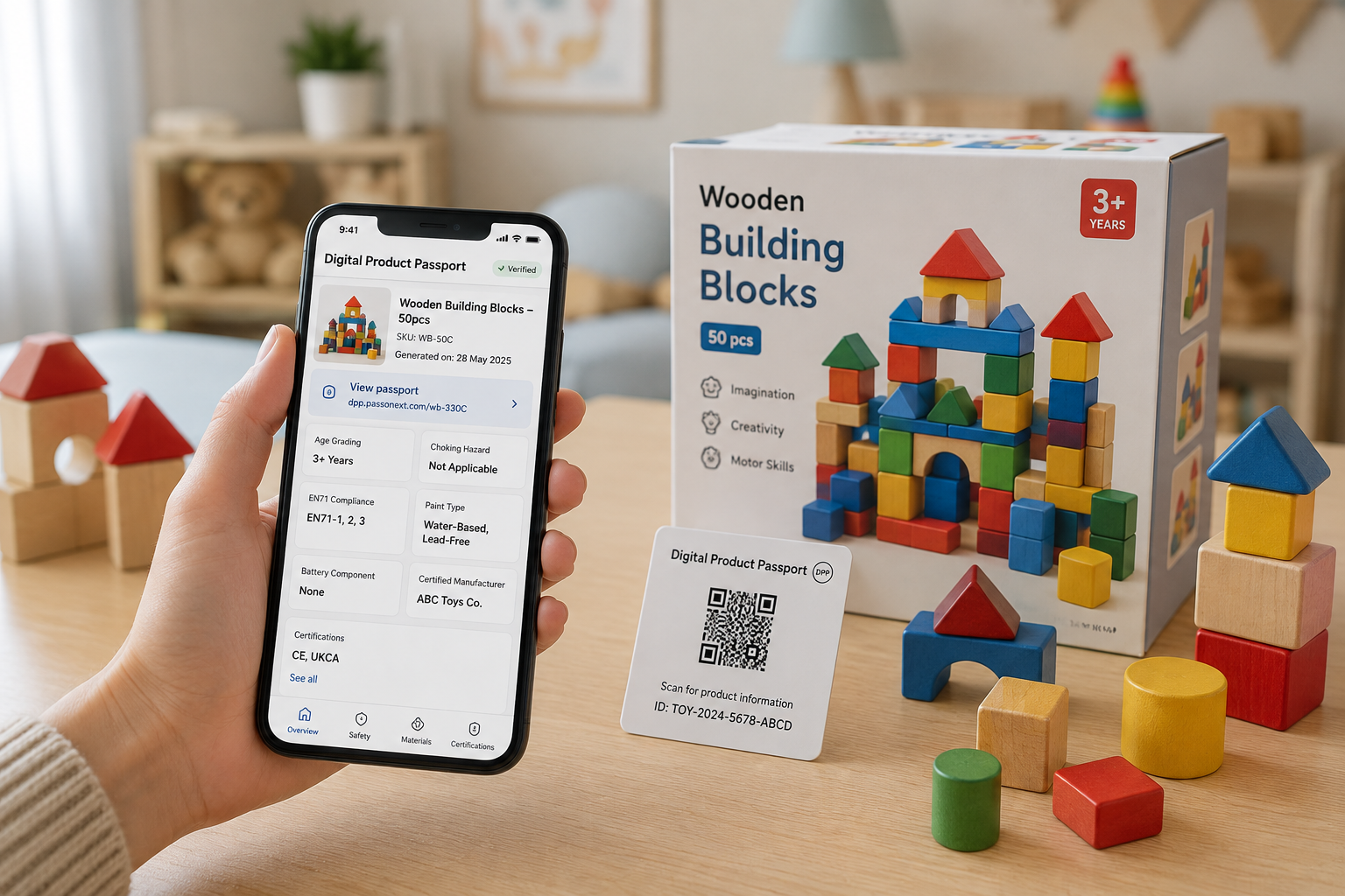Digital Product Passport for Toys